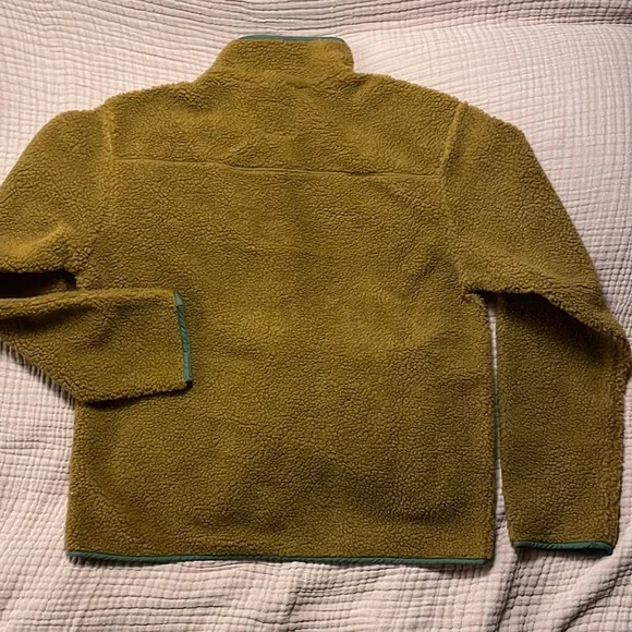 UO BDG Sherpa Fleece Brown Mens M - Picture 7 of 8